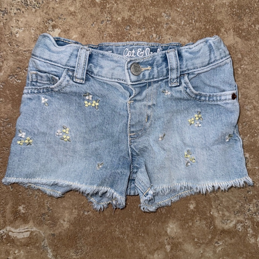 Toddler Girl Jean Shorts
